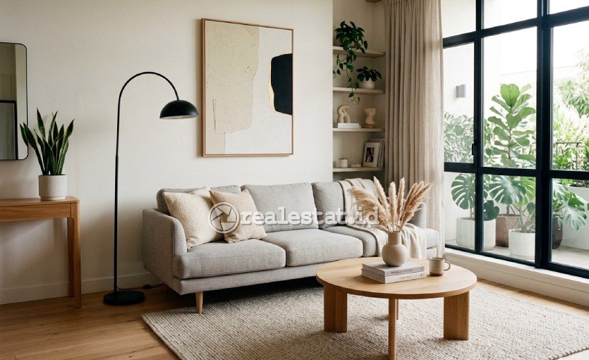 Desain Ruang Tamu Minimalis Terlihat Mewah realestat.id dok