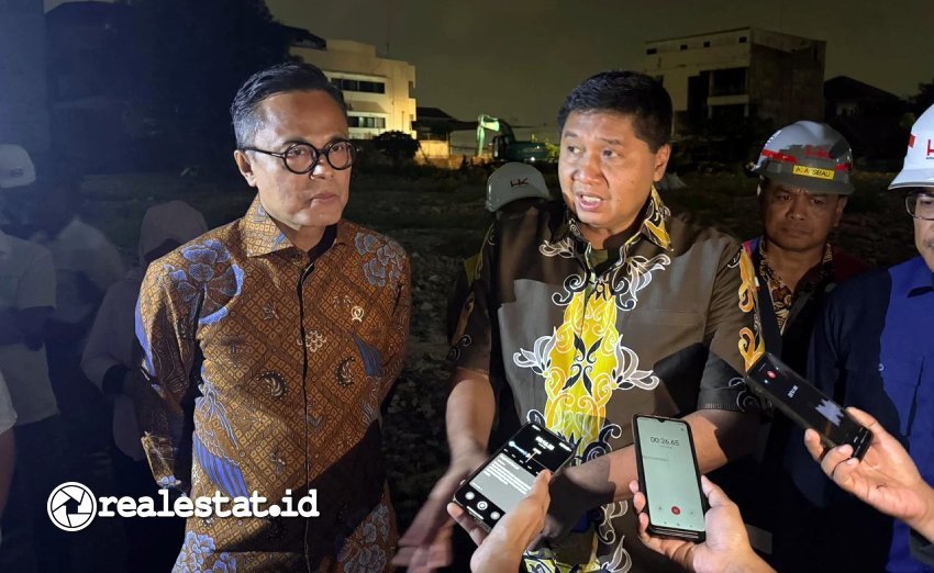 Hunian Relokasi Warga Bantaran Rel Senen Kementerian PKP realestat.id dok