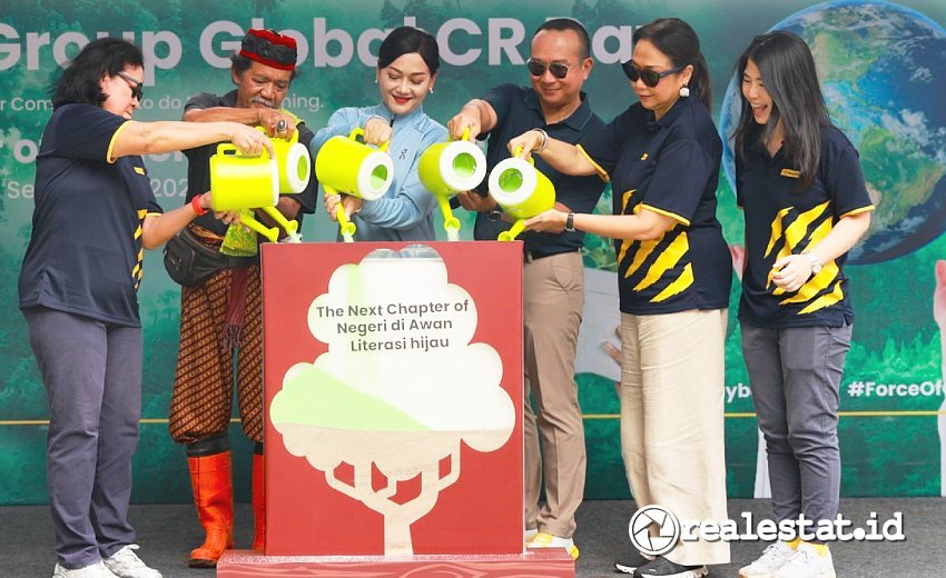 Kegiatan Pembiayaan Keberlanjutan Maybank Indonesia 2025 realestat.id dok