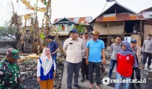 Kementerian PKP Fahri Hamzah Permukiman Sumbawa Kalimango Pasca Kebakaran realestat.id dok