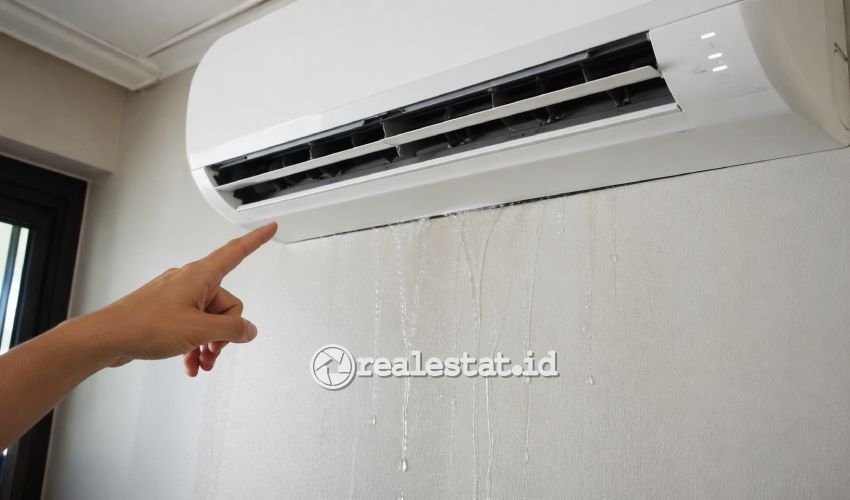 Penyebab Kenapa AC bocor keluar air-RealEstat.id