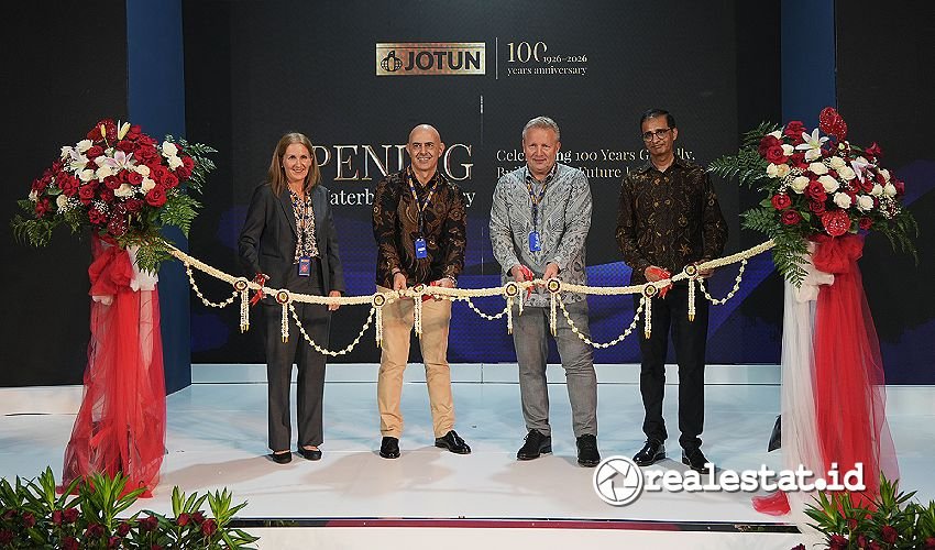 Peresmian Pabrik Terbaru Jotun di Cikarang Bekasi-RealEstat.id