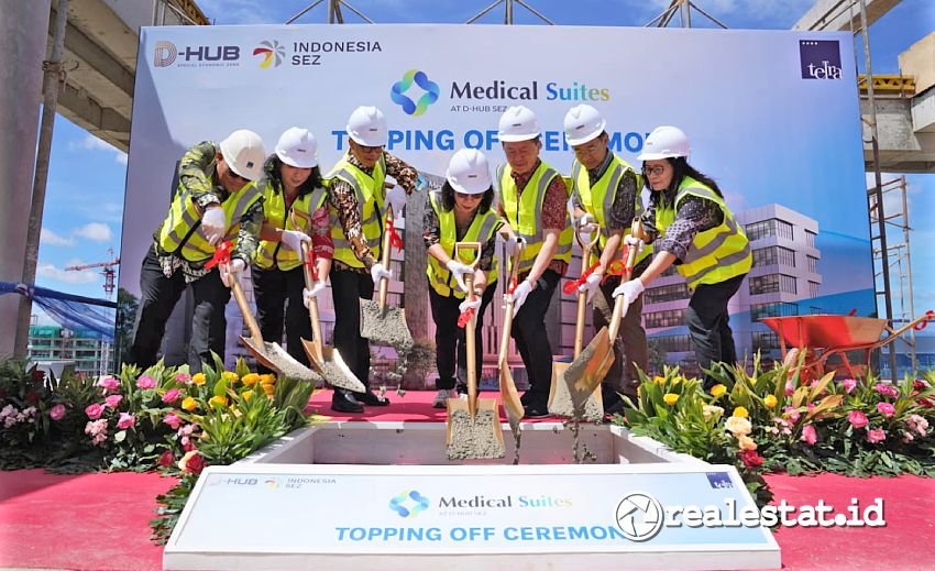 Topping Off Medical Suites D-HUB SEZ BSD City realestat.id dok