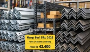harga besi siku terbaru 2026-RealEstat.id