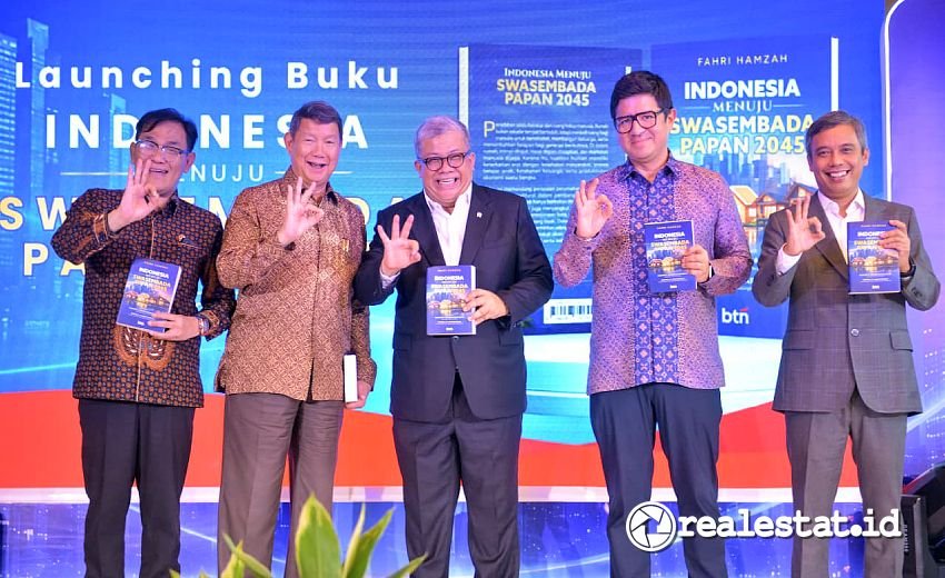 Buku Swasembada Papan rumah 2045 Fahri Hamzah BTN realestat.id dok