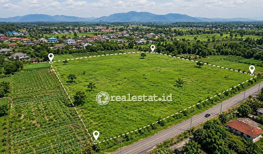 Ilustrasi cara hitung 1 hektare berapa meter persegi-RealEstat.id