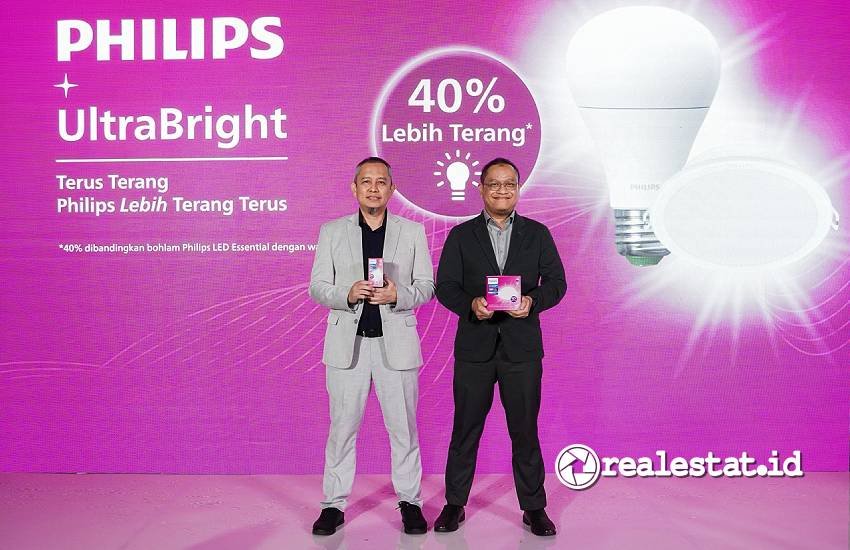 Peluncuran Lampu Philips LED UltraBright-RealEstat.id