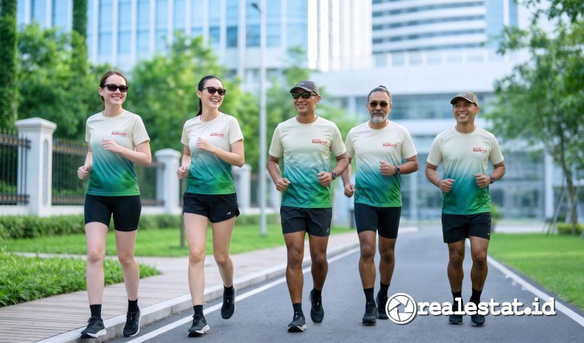 Sharp Indonesia Run for The Future HUT ke 56 realestat.id dok