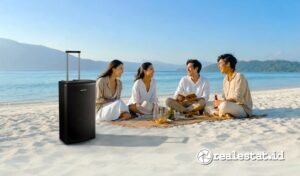 Sharp speaker portable SASpro series realestat.id dok dapat digunakan di kegiatan outdoor dan Indoor