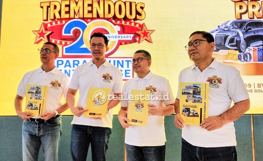 The Tremendous 20th Anniversary Paramount Enterprise HUT Ulang Tahun ke 20 realestat.id dok