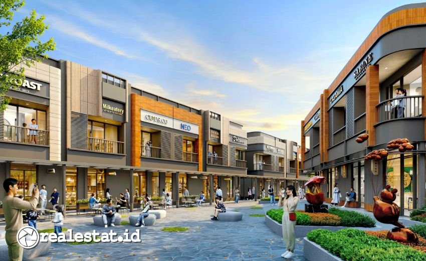 Wander Alley Walk TOD BSD City sinar mas land realestat.id dok