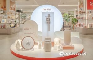air purifier modern NORIUM yang diluncurkan AZKO-RealEstat.id