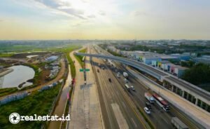 akses exit pintu tol kota mandiri paramount petals land km 25 jakarta merak realestat.id dok