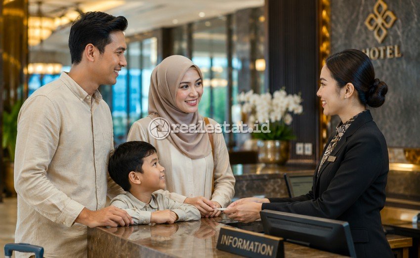 check in hotel lebaran perjalanan domestik siteminder realestat.id dok