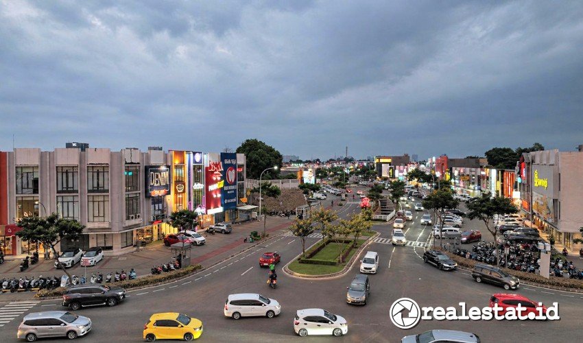 kawasan komersial ruko aniva junction paramount land gading serpong realestat.id dok