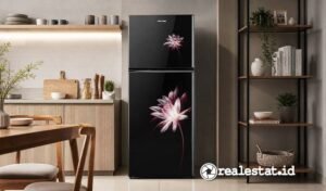 kulkas Polytron 2 pintu tanpa bunga es-RealEstat.id