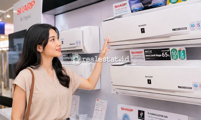 tips memilih merawat ac sharp realestat.id dok