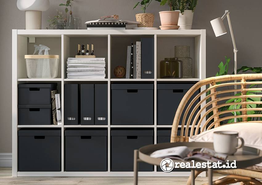 Cara menata rumah kecil biar rapi dengan solusi penyimpanan dari IKEA Indonesia-RealEstat.id