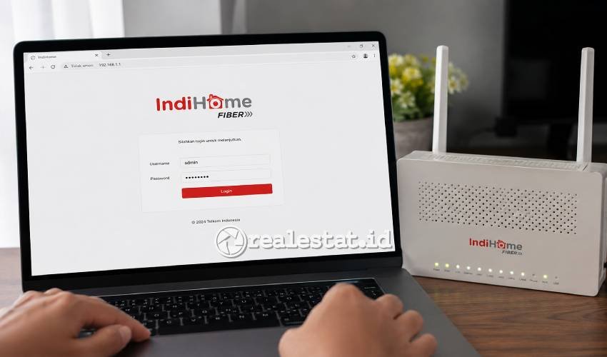 username dan password admin IndiHome Fiberhome-RealEstat.id