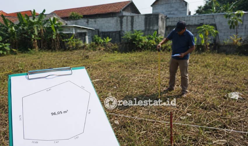 Cara Menghitung Luas Tanah Tidak Beraturan-RealEstat.id