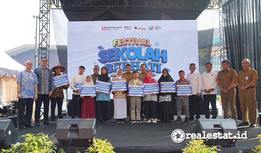 Festival Sekolah Berhati 2026 sinar mas land bsd city realestat.id dok 2026
