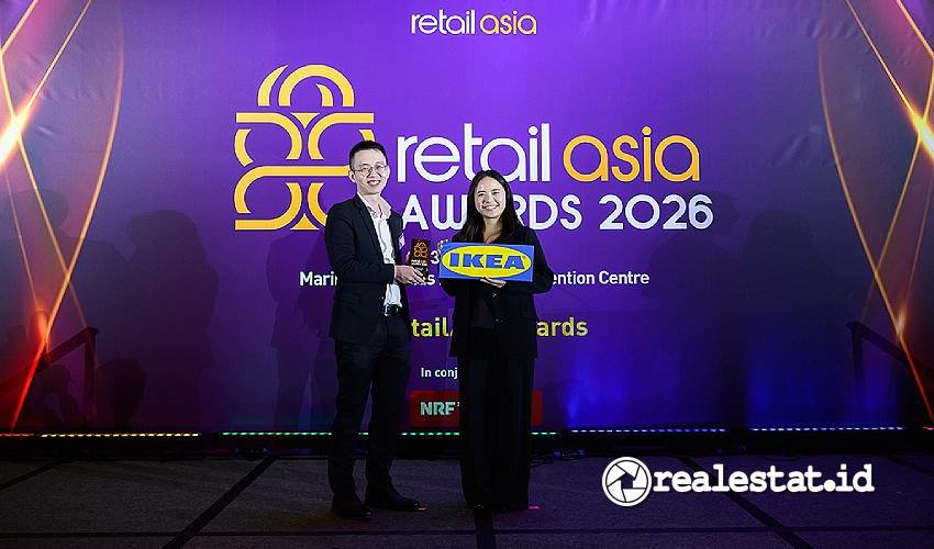 IKEA Family Indonesia Raih Penghargaan Retail Asia Awards 2026-RealEstat.id