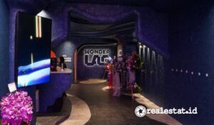 Lobby Wonderlab - Material Interior by TACO-RealEstat.id