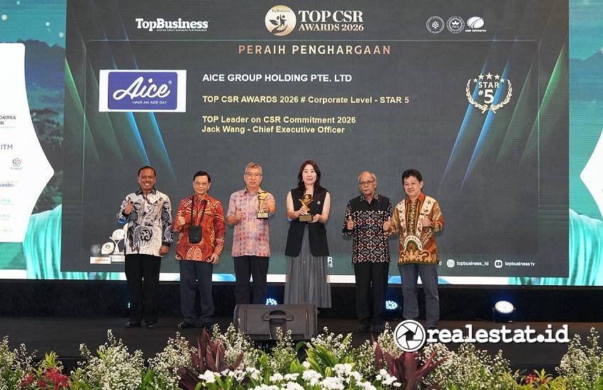 Penghargaan Aice TOP CSR Awards 2026-RealEstat.id