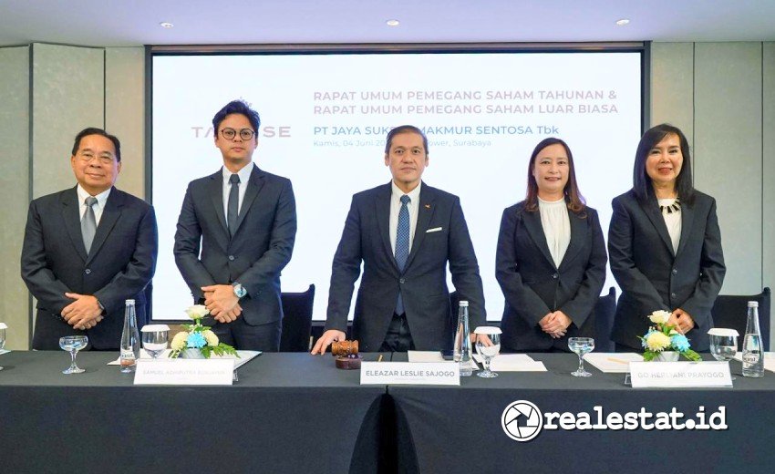 RUPST RUPSLB Jaya Sukses Makmur Sentosa RISE Kuaria I 2026 realestat.id dok