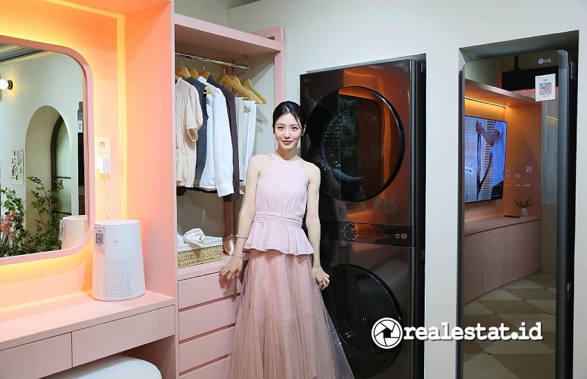 Shin Ye Eun Hadir LG Housewarming Indonesia-RealEstat.id