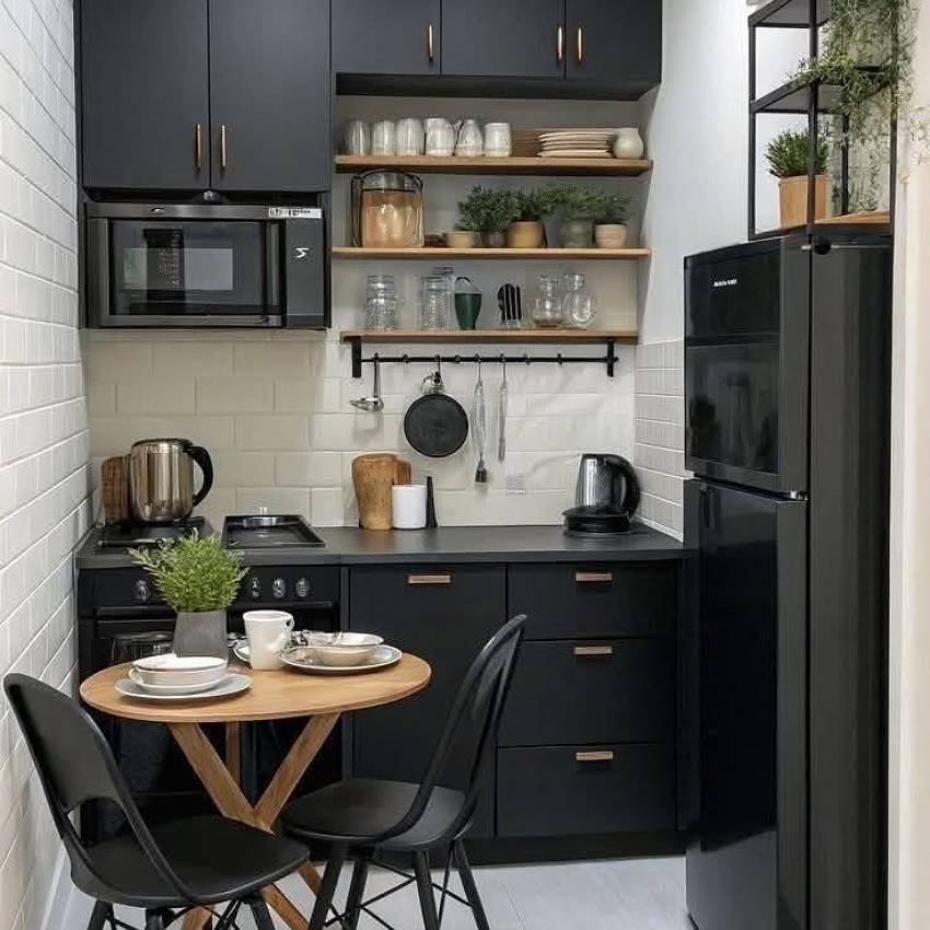 Ukuran meja dapur cor minimalis lurus-RealEstat.id