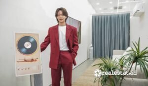 anggota SHINee, Choi Minho mengunjungi LG K House di Central Park Jakarta-RealEstat.id