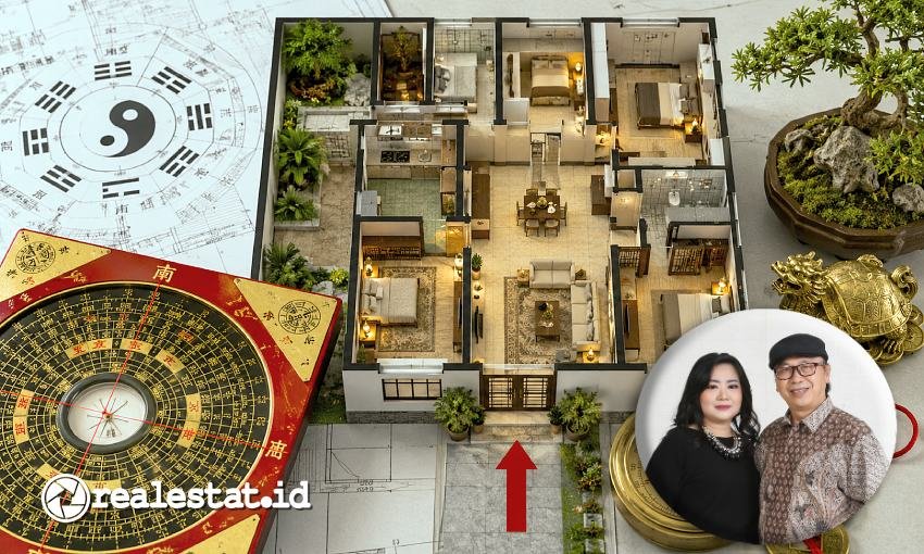 feng shui rumah bangunan kua 4 xun gua realestat.id dok