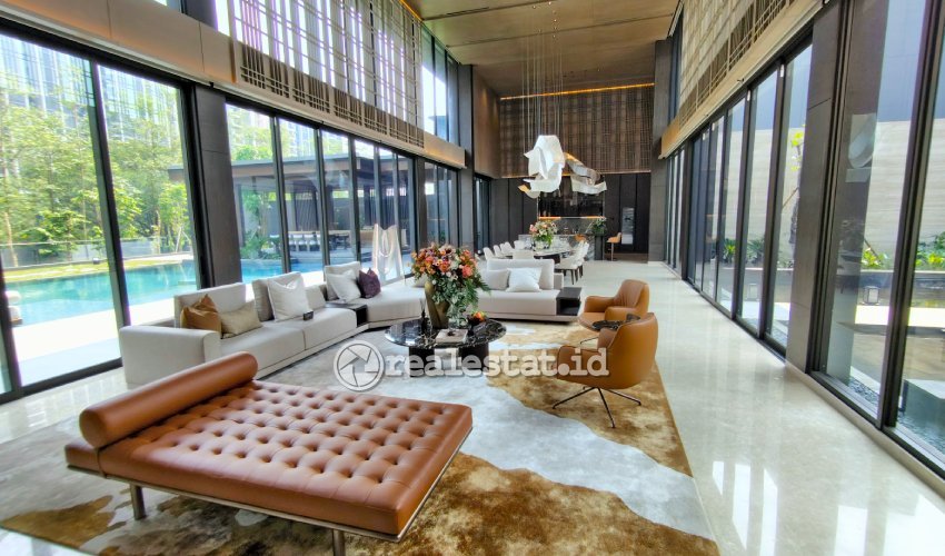 interior rumah island villa navapark bsd city realestat.id dok