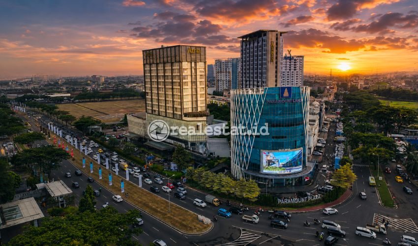 hunian komersial paramount plaza land gading serpong realestat.id dok