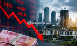 pelemahan rupiah ihsg terhadap sektor properti realestat.id dok