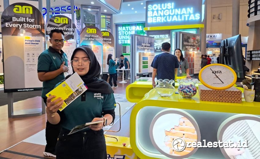 AM Mortar Indonesia IndoBuildTech 2026 realestat.id dok