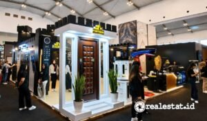 Booth FORTRESS di IndoBuildTech 2026-RealEstat.id
