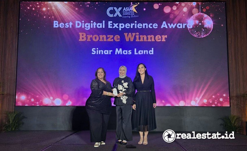 CX Asia Excellence Awards 2026 Sinar Mas Land realestat.id dok