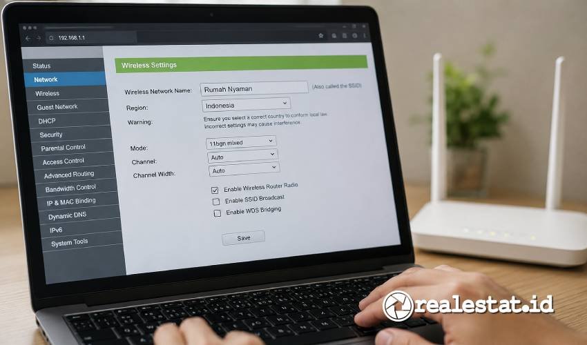 Cara ganti nama WiFi-RealEstat.id
