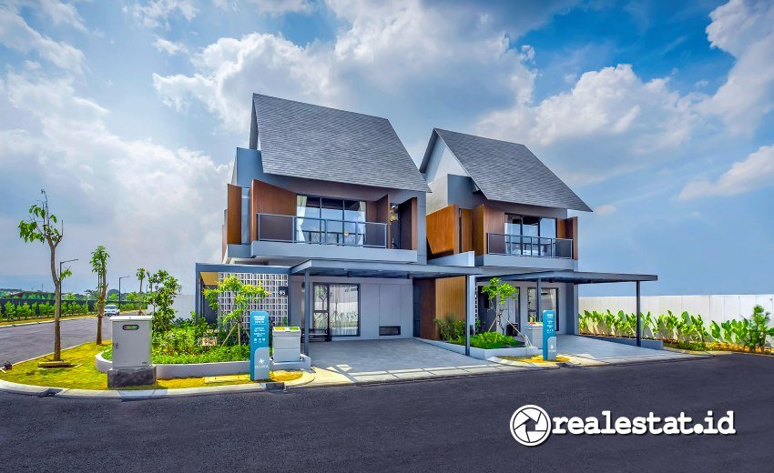 Fasad Klaster Ivora Grande Summarecon Bandung realestat.id dok