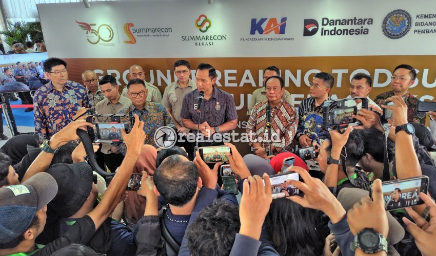 Groundbreaking TOD Summarecon Stasiun Bekasi Ekstensi realestat.id dok 2