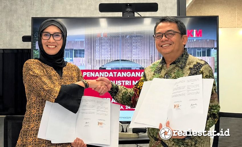 MoU TransTRACK Kawasan Industri Medan KIM realestat.id dok