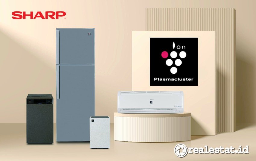 Produk Sharp dengan teknologi Plasmacluster realestat.id dok