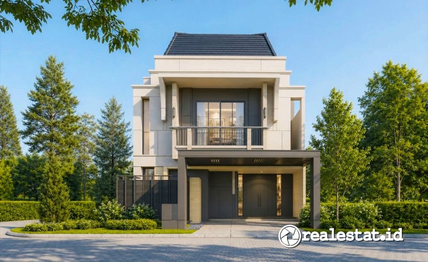 Rumah di Klaster Monard The Armont Residences BSD City realestat.id dok