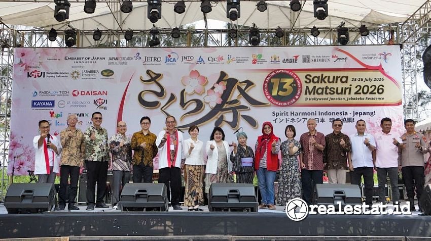 Sakura Matsuri 2026 Kota Jababeka KAJI realestat.id dok