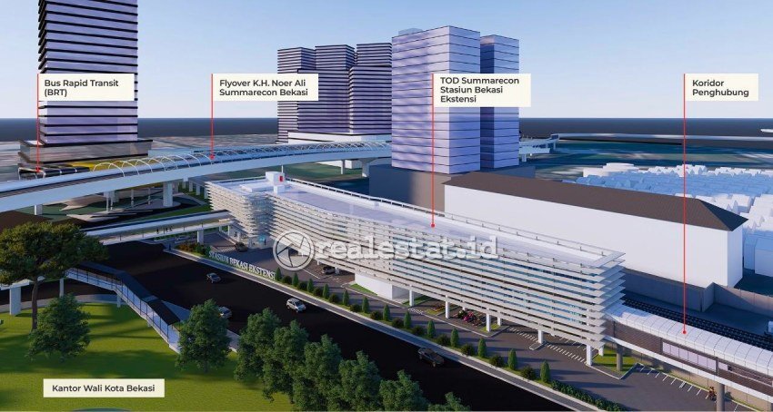 TOD Summarecon Stasiun Bekasi Ekstensi realestat.id dok