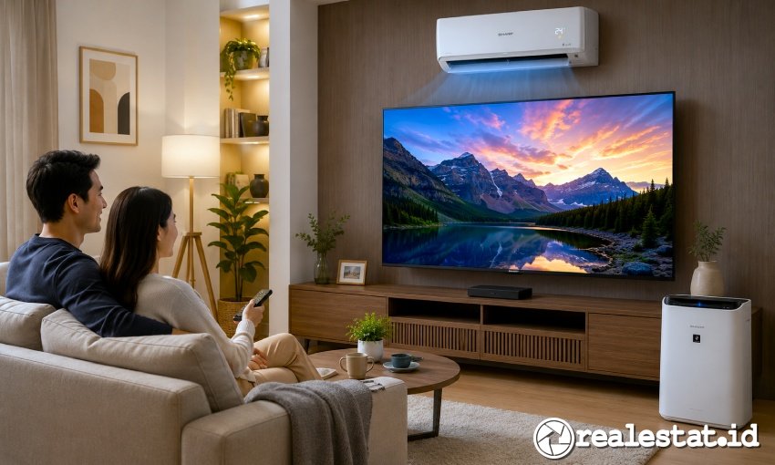 aiot smart living home produk sharp realestat.id dok