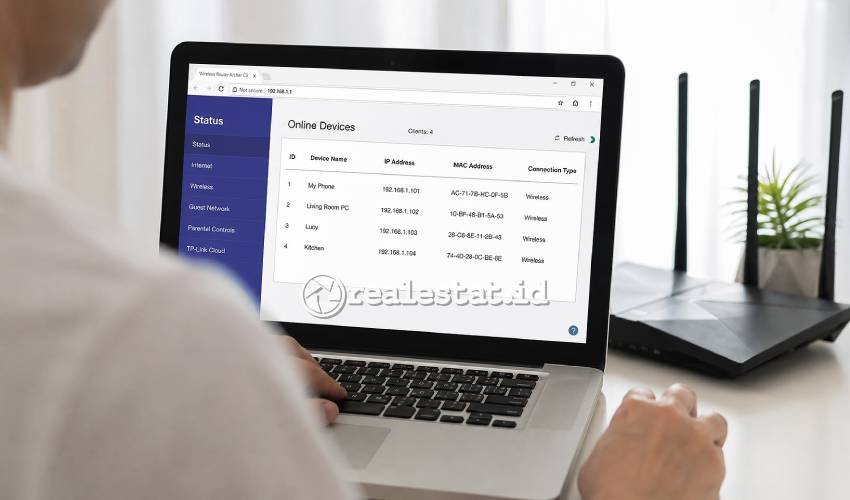 cara melihat siapa yang menggunakan WiFi-RealEstat.id