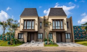 fasad rumah klaster mimosa paramount petals land realestat.id dok